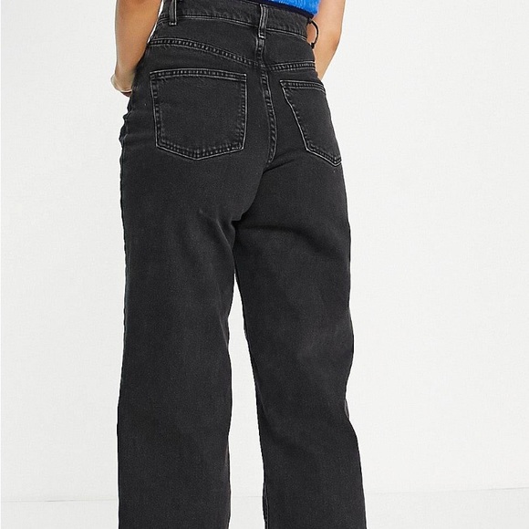 ASOS PETITE STRAIGHT LEG DAD JEANS - Picture 1 of 3